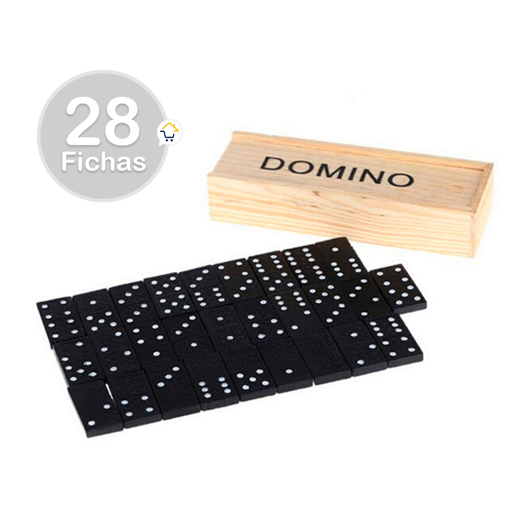 Miniatura 4 de Mini Domino Madera Juego De Mesa MD-160